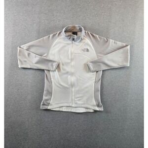 The North Face Flight Series Jacket Womens S Grey TKA‎ Stretch Full Zip Fleece